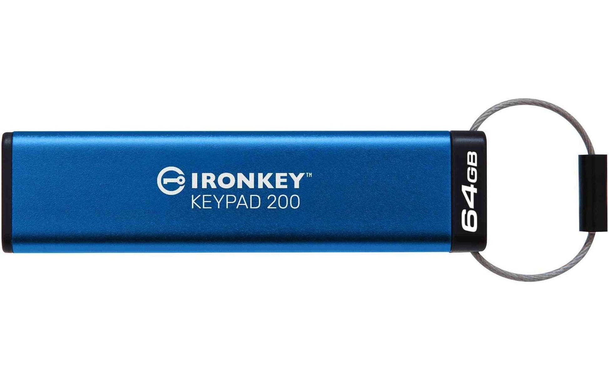 Kingston Technology Kingston IronKey Keypad 200 USB-Stick – 64 GB, AES-256, FIPS 140-3 Level 3 (ausstehend)
