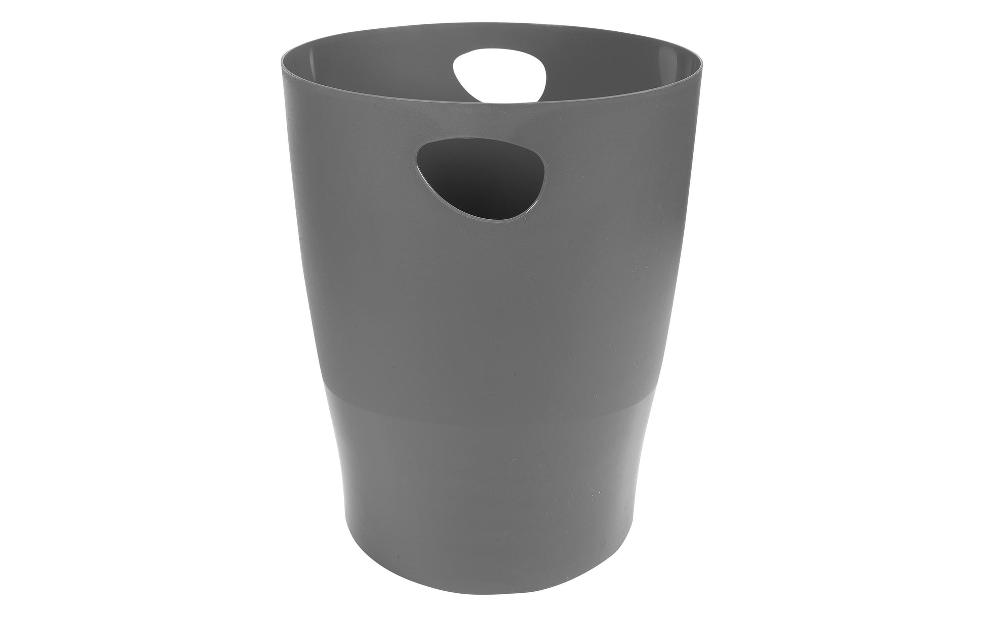 Exacompta Papierkorb ECOBIN 45307D – 15 l – Kunststoff (PP), rund – dunkelgrau