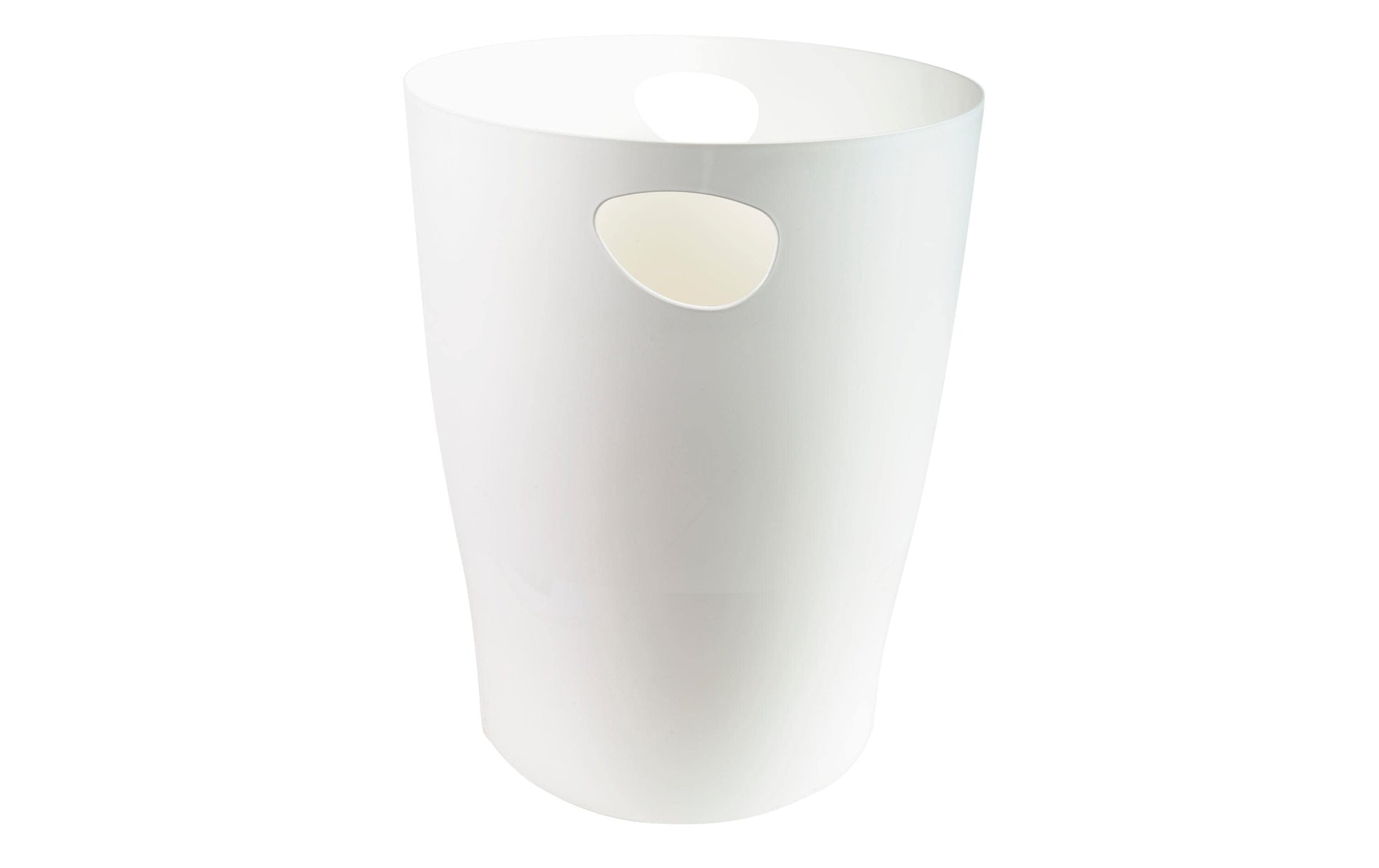 Exacompta Papierkorb – 15 l – Kunststoff (PP), rund – weiss