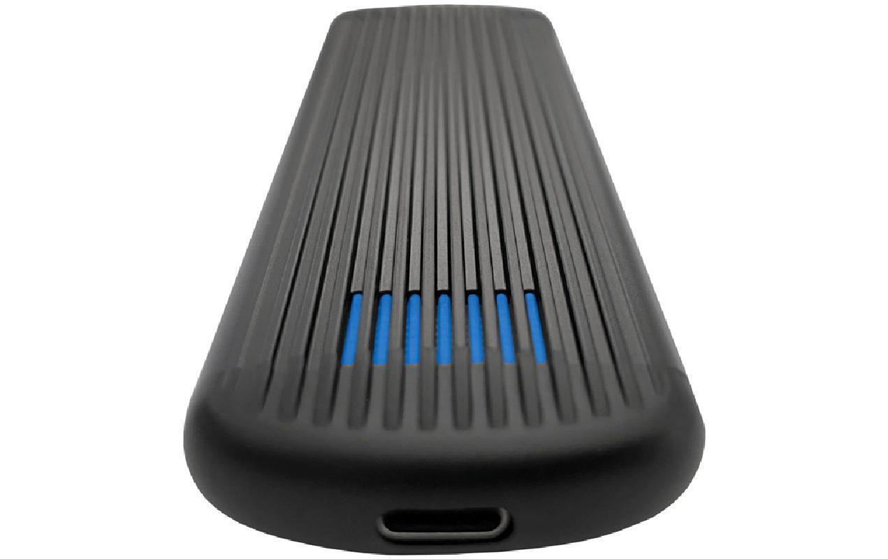 LC-Power LC-M2-C-NVME-2 – 1-Bay Desktop SSD-Gehäuse – NVMe M.2, USB 3,2 Gen 2 (10 Gbit/s), USB-C