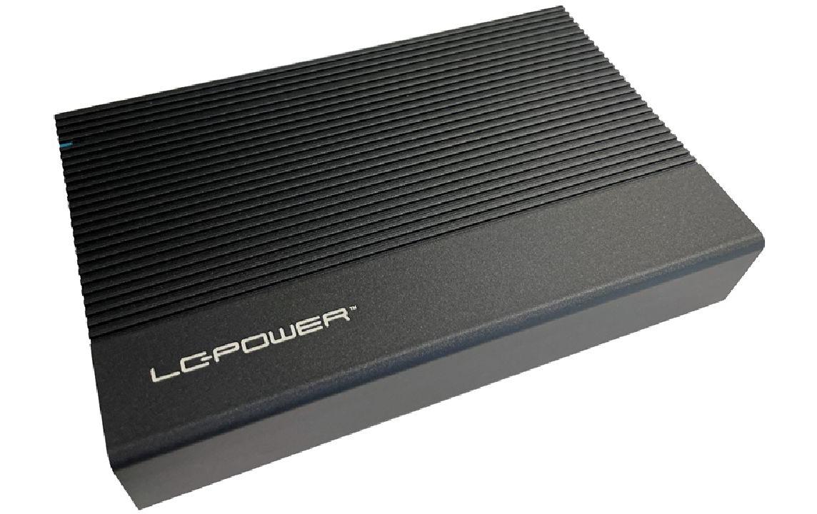 LC-Power LC-35U3-C – 1-Bay Gehäuse – USB 3.2 Gen 2 Type-C, für 3,5" HDD/SSD, SATA