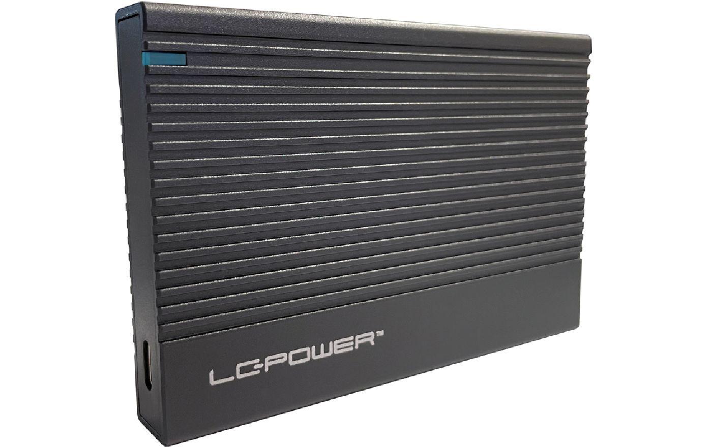 LC-Power LC-25U3-C – 1-Schacht 2,5" HDD/SSD-Gehäuse – USB-C 3.2 Gen 2, SATA III (6 Gbit/s)