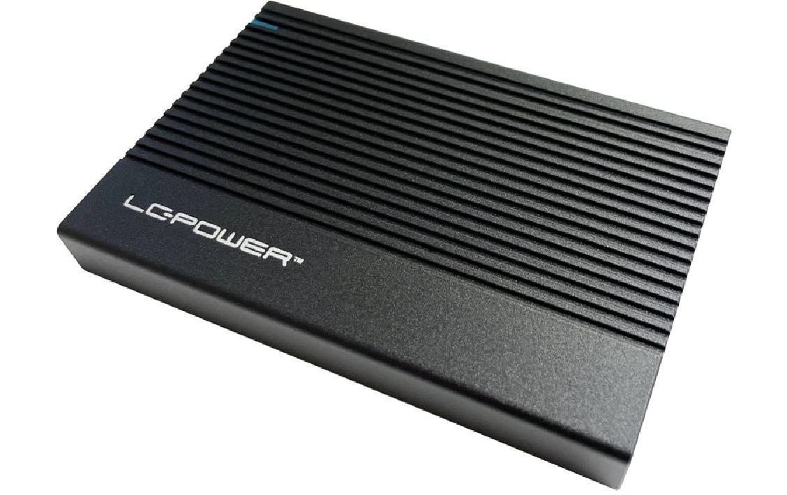 LC-Power LC-25U3-C – 1-Schacht 2,5" HDD/SSD-Gehäuse – USB-C 3.2 Gen 2, SATA III (6 Gbit/s)