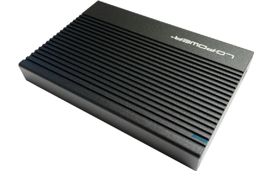 LC-Power LC-25U3-C – 1-Schacht 2,5" HDD/SSD-Gehäuse – USB-C 3.2 Gen 2, SATA III (6 Gbit/s)