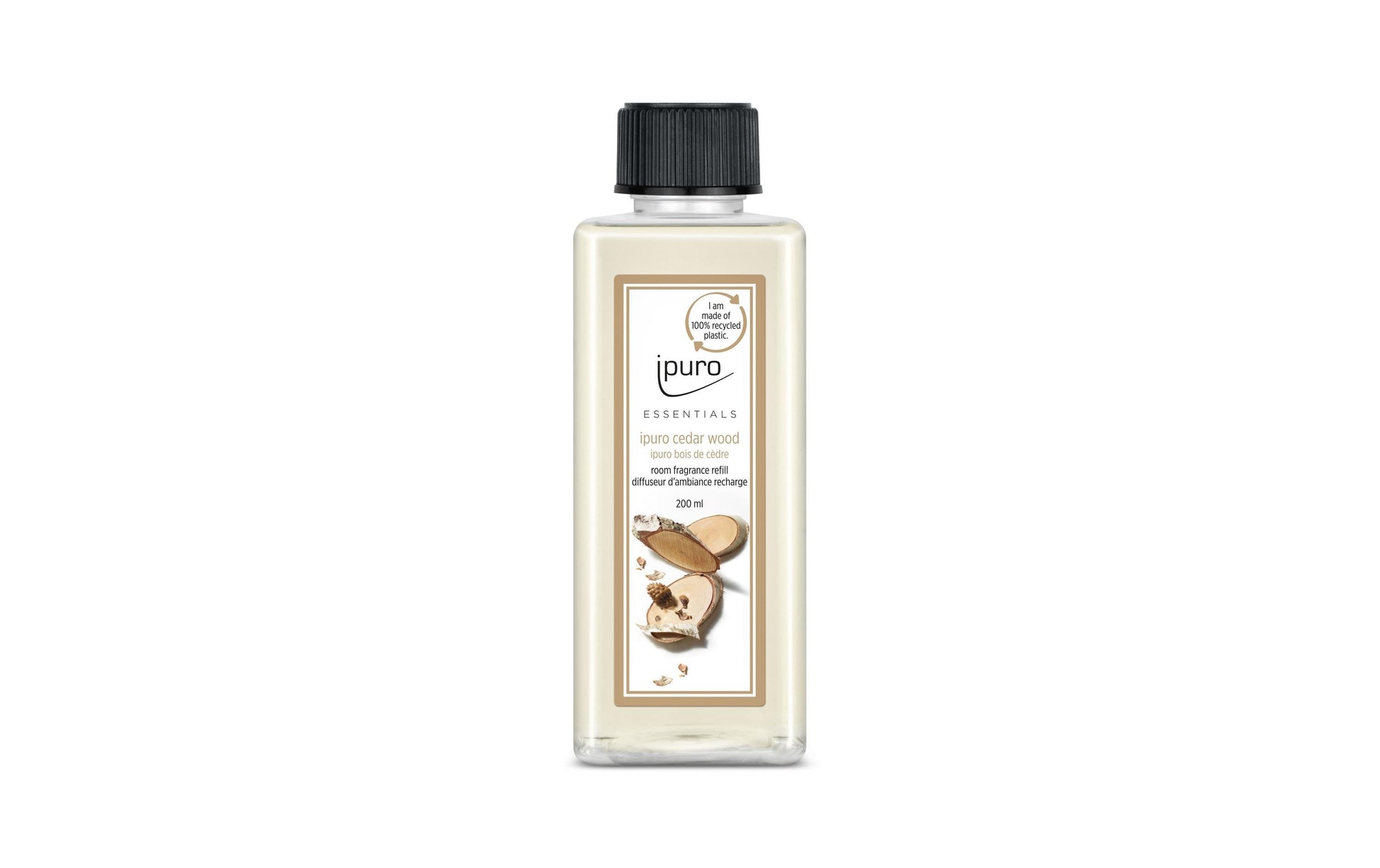 ipuro Nachfüllung für Duftstäbchen, Zedernholz, 200 ml