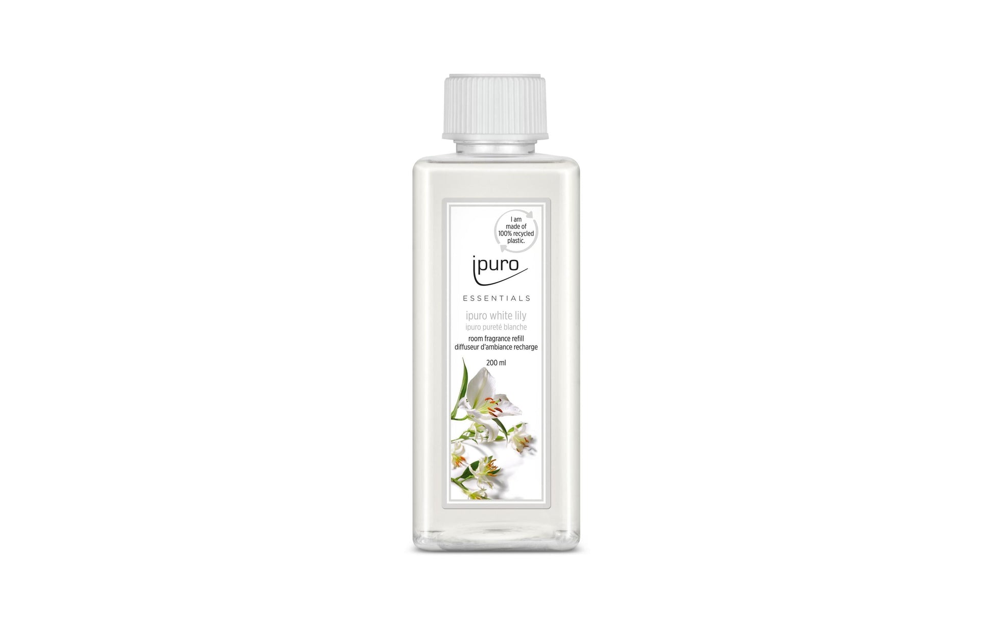 ipuro Nachfüllung für Duftstäbchen, White Lily, 200 ml