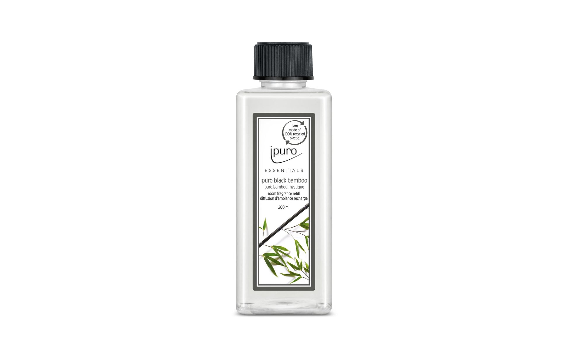 ipuro Nachfüllung für Duftstäbchen, Black Bamboo, 200 ml