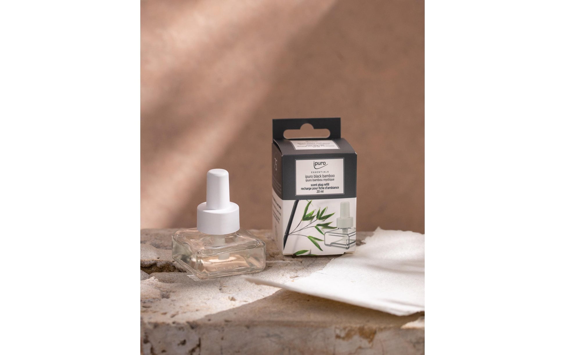 ipuro Black Bamboo – Duftkartusche, 20 ml, für Scent Plug