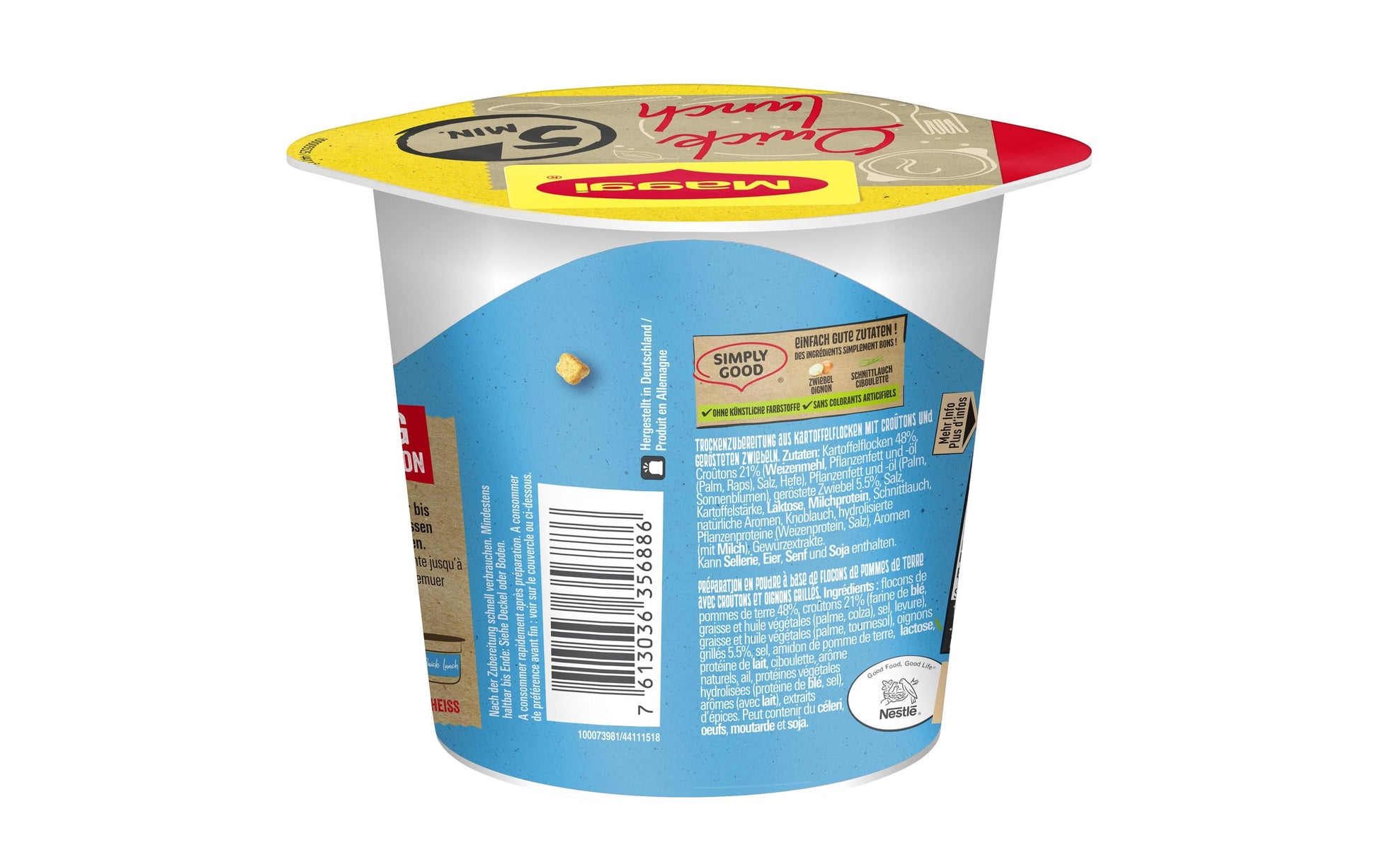 Maggi Quick Lunch Kartoffelstock mit Röstzwiebeln – 56 g