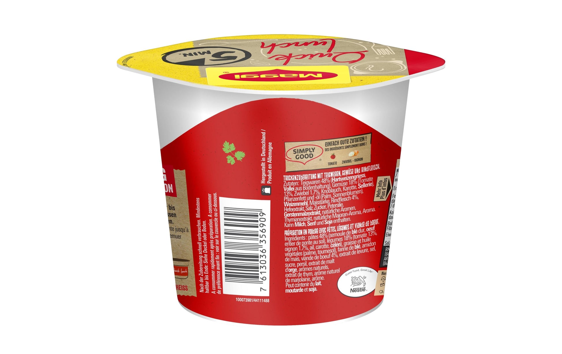 Maggi Quick Lunch Pasta Bolognese Beutel – 60 g