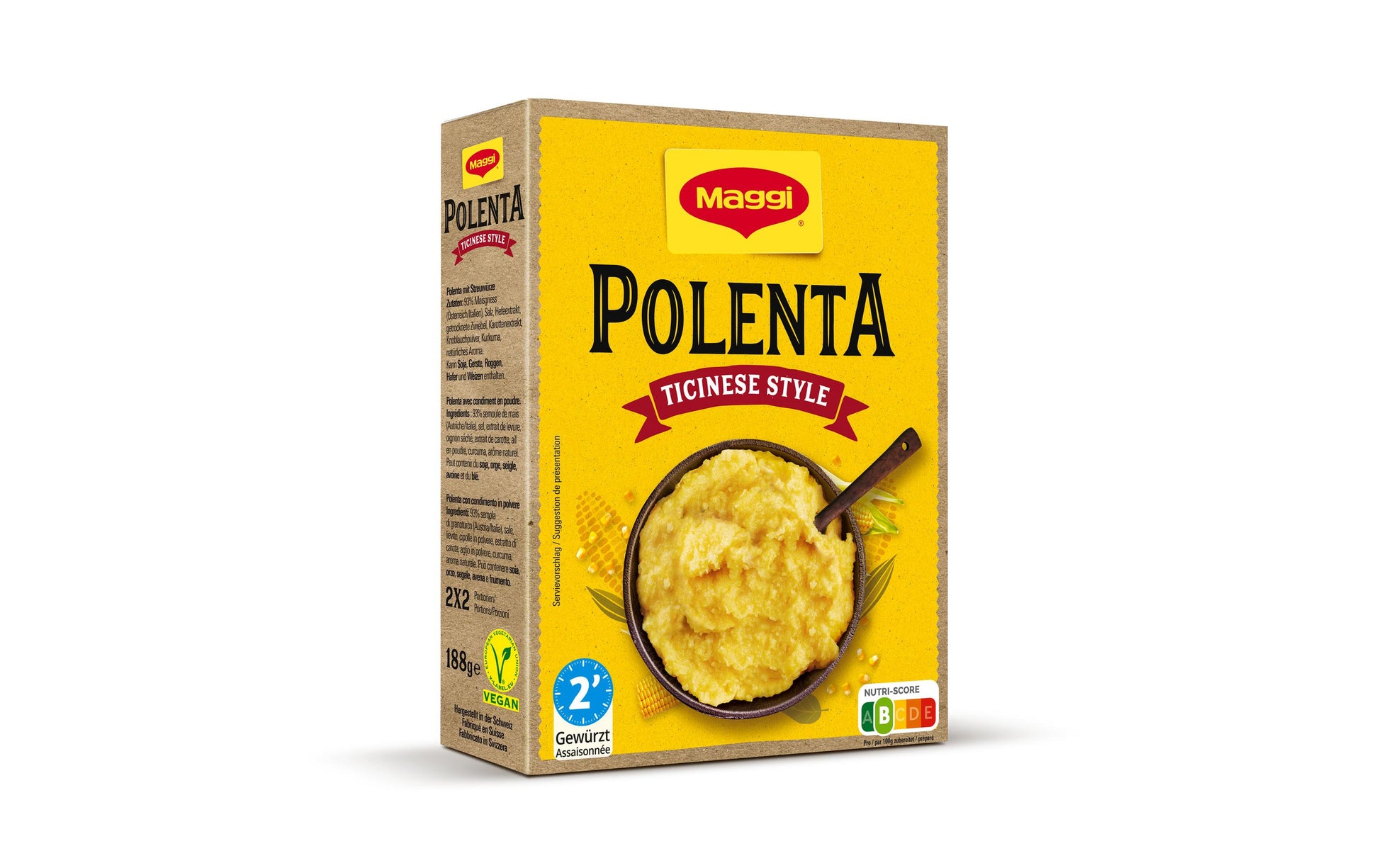 Maggi Polenta Ticinese, vegetarisch – 188 g