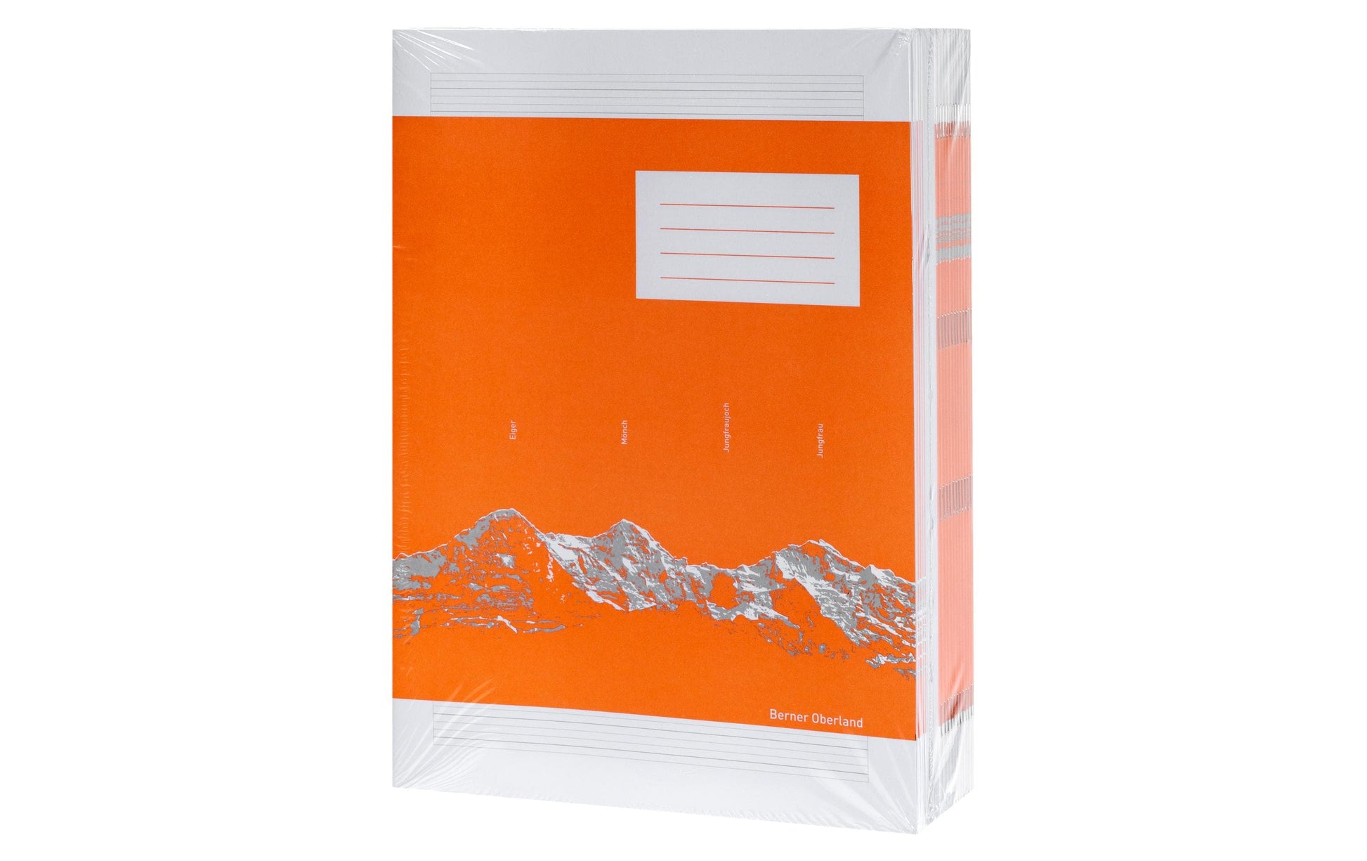 Ingold-biwa Ingold – Schulheft, A4, liniert, Klammerheftung, 40 Seiten – Orange, 10er-Pack