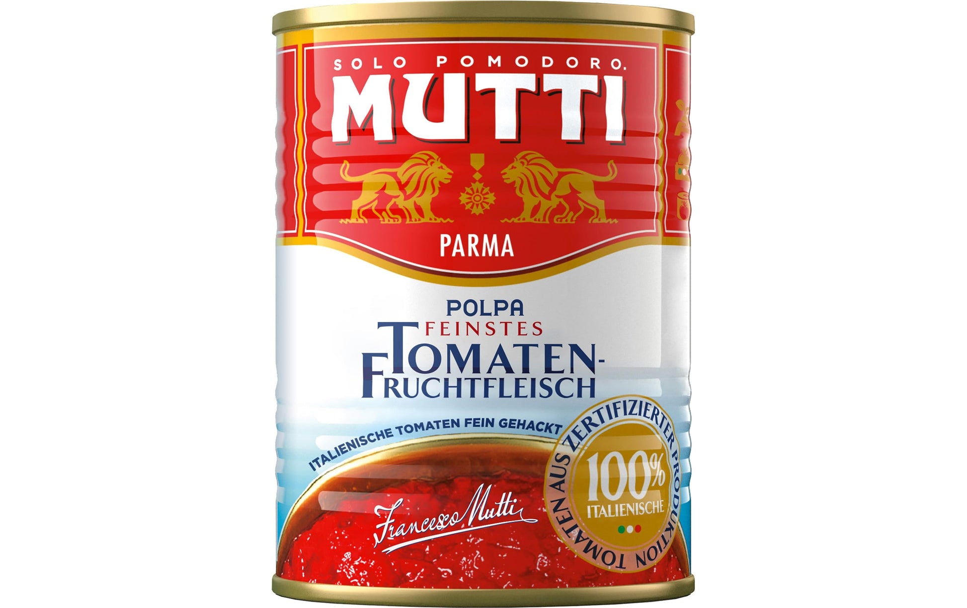 Mutti Tomatensauce Polpa, glutenfrei – 400 g