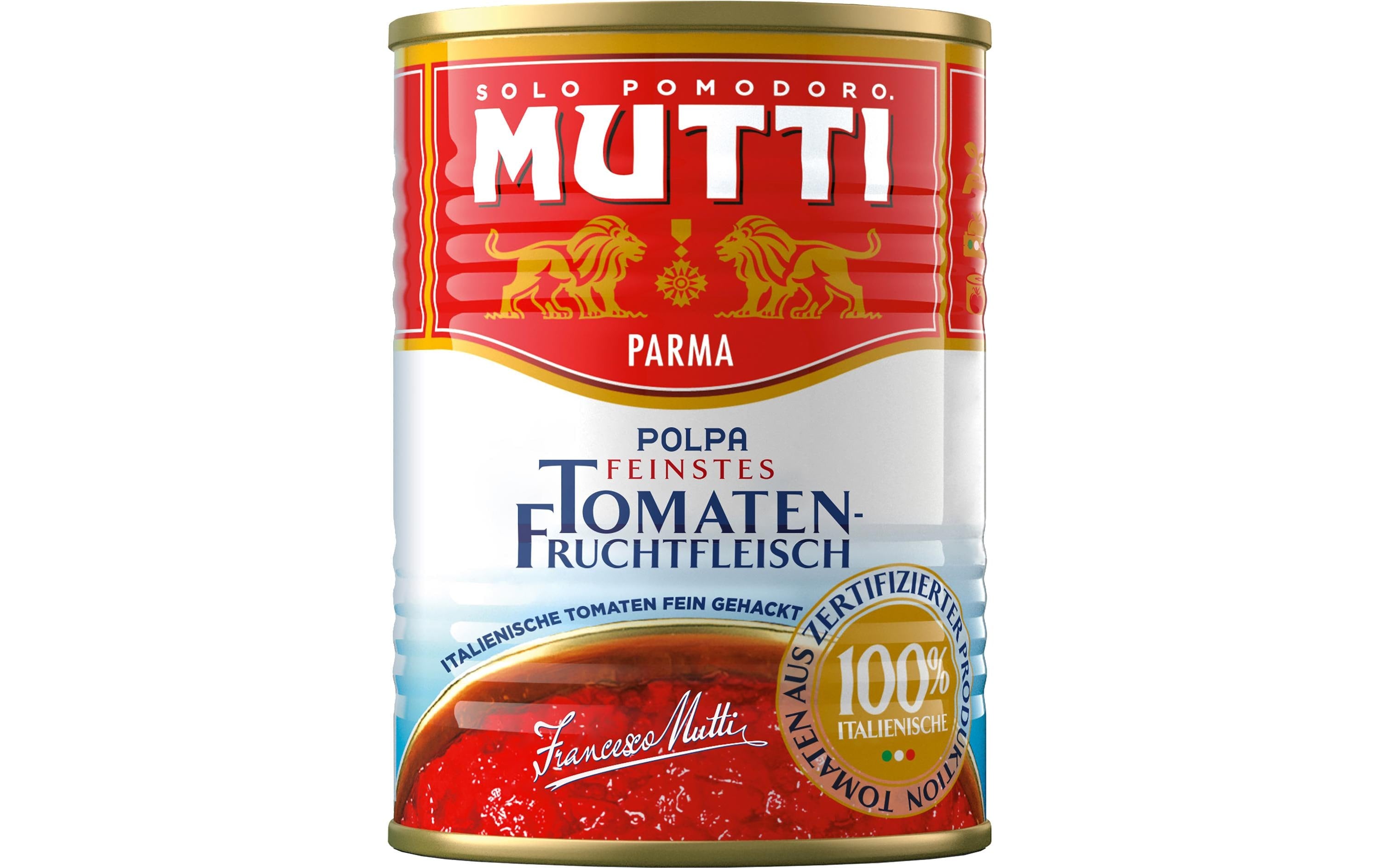 Mutti Tomatensauce Polpa, glutenfrei – 400 g
