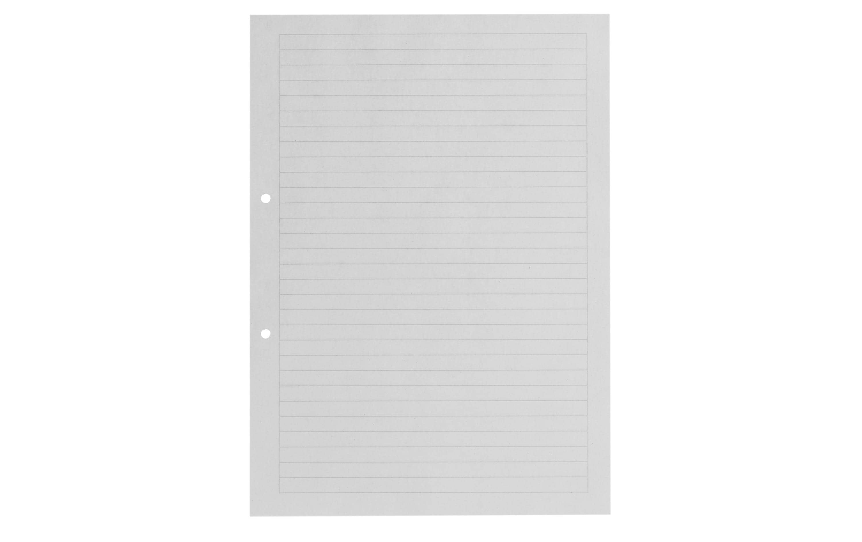 Office Focus Ringbucheinlagen – A4 – liniert 9 mm, mit Rand – 2-Loch – 500 Blatt