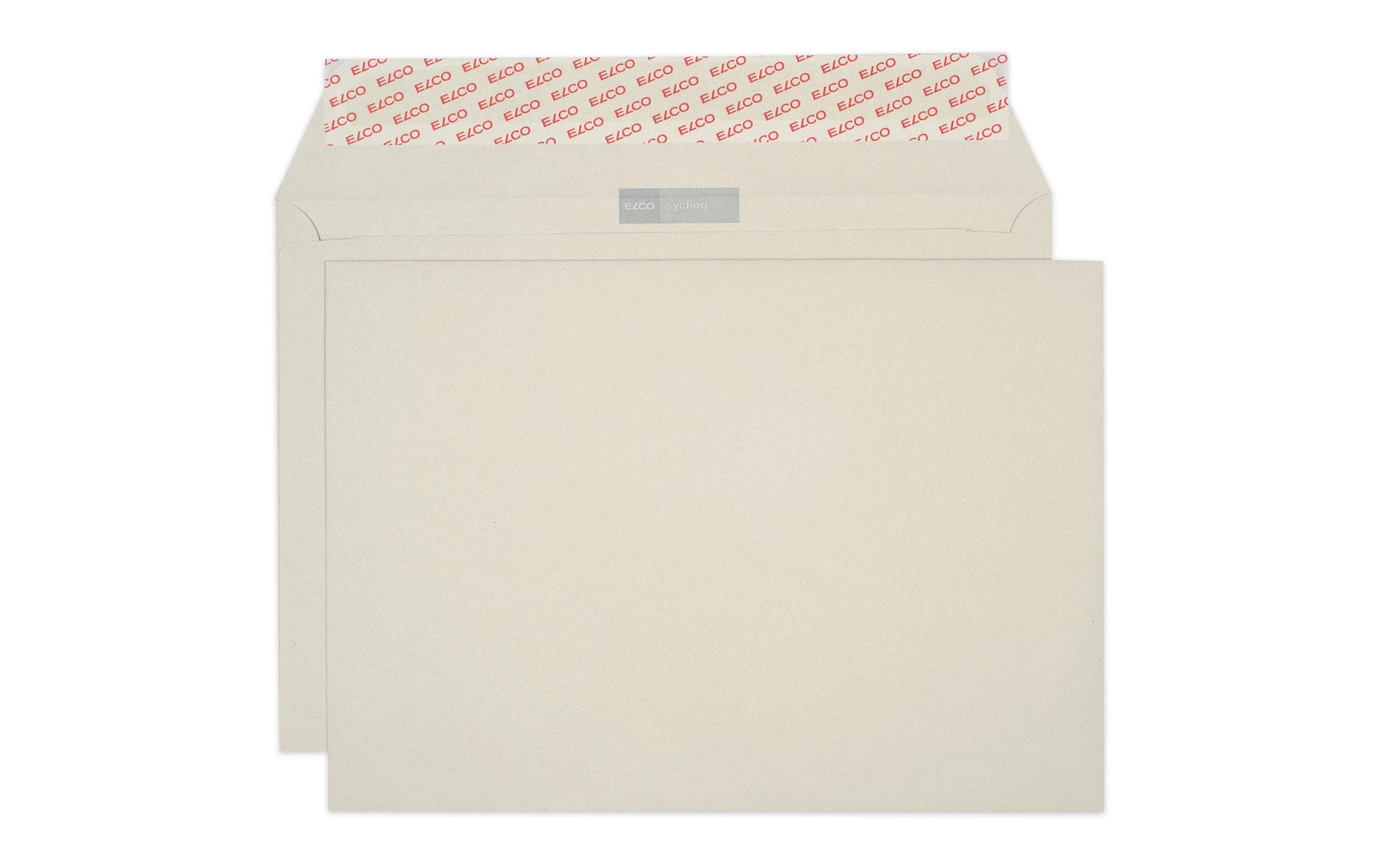 Elco Couvert C4, ohne Fenster, selbstklebend, grau, 120 g/m² – 250 Stk.