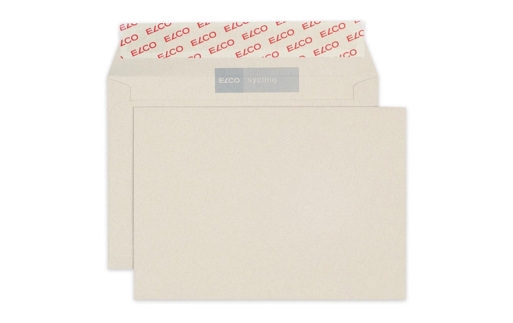 Elco Couvert C6, ohne Fenster, Haftklebung, grau, 100 g/m² – 500 Stk.