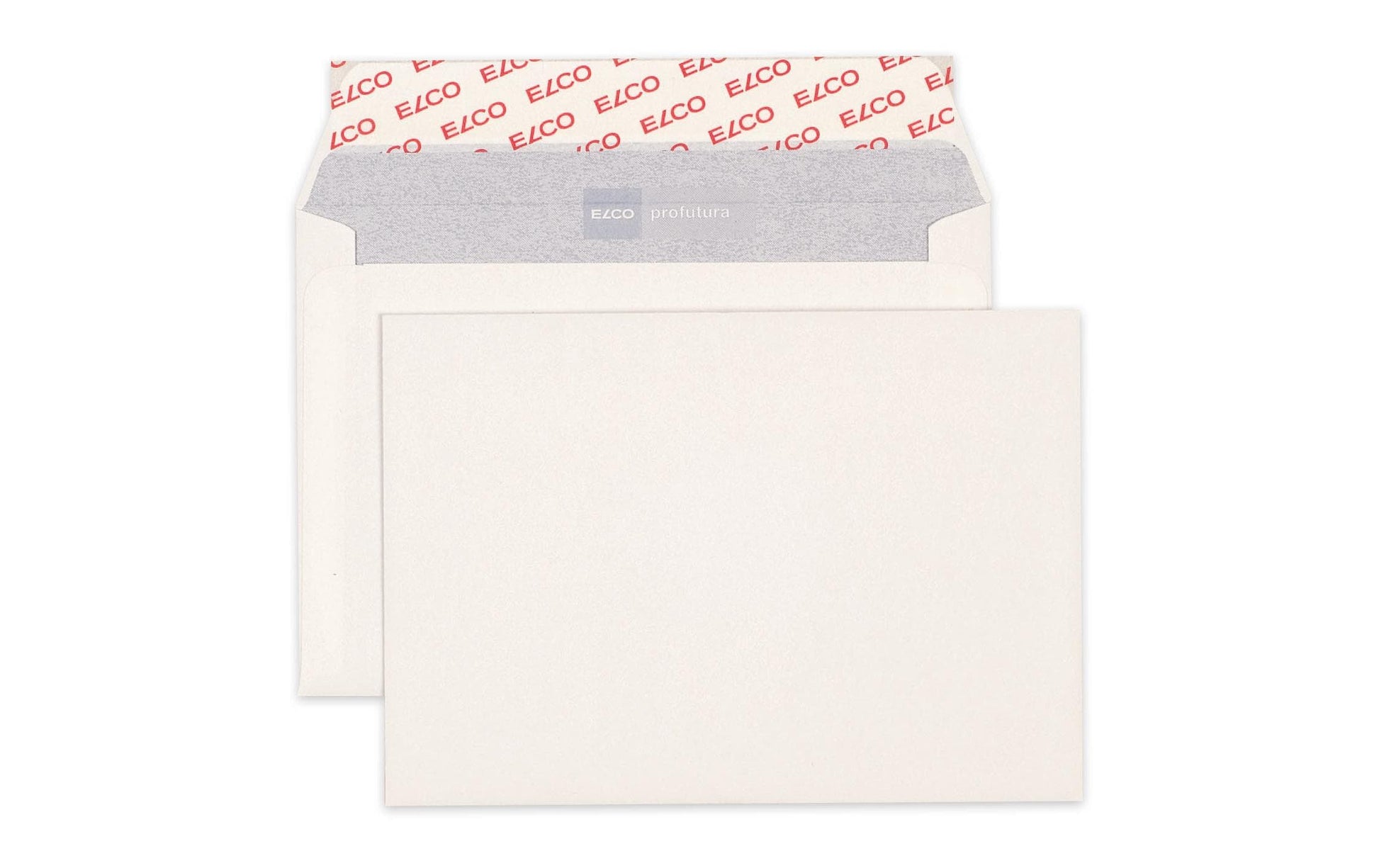 Elco Couvert C6, ohne Fenster, selbstklebend, naturweiss, 100 g/m² – 500 Stk.