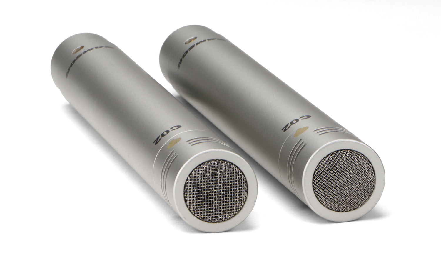 Samson C02 – Mikrofon-Set, 2er-Set, Niere, Kondensator, Gesang & Sprache, Silber