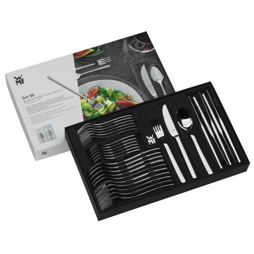 WMF Besteckset 30-teilig Flame plus – 30 Teile, Cromargan