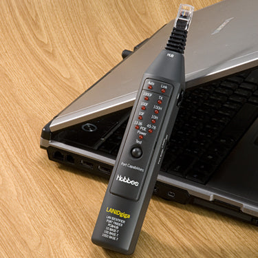 HOBBES LAN ID Giga – Netzwerk-Kabeltester – RJ45, PoE, LED-Anzeige