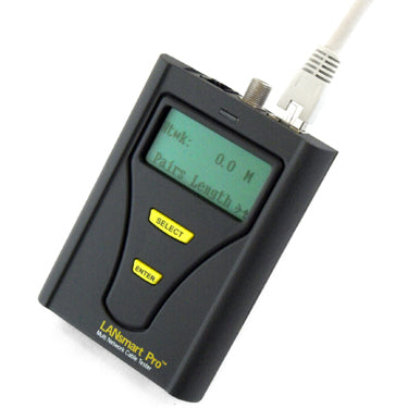 HOBBES LANsmart Pro & SmartProbe Kit – Netzwerk-Kabeltester – RJ45/RJ11/Coax, LCD – für Cat5–Cat7
