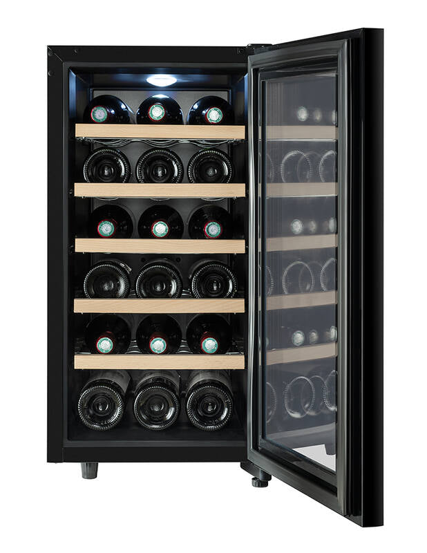 Climadiff Weinkühlschrank CUVEE18 – 50 l, 220/240 V, Energieeffizienzklasse E, 22 dB