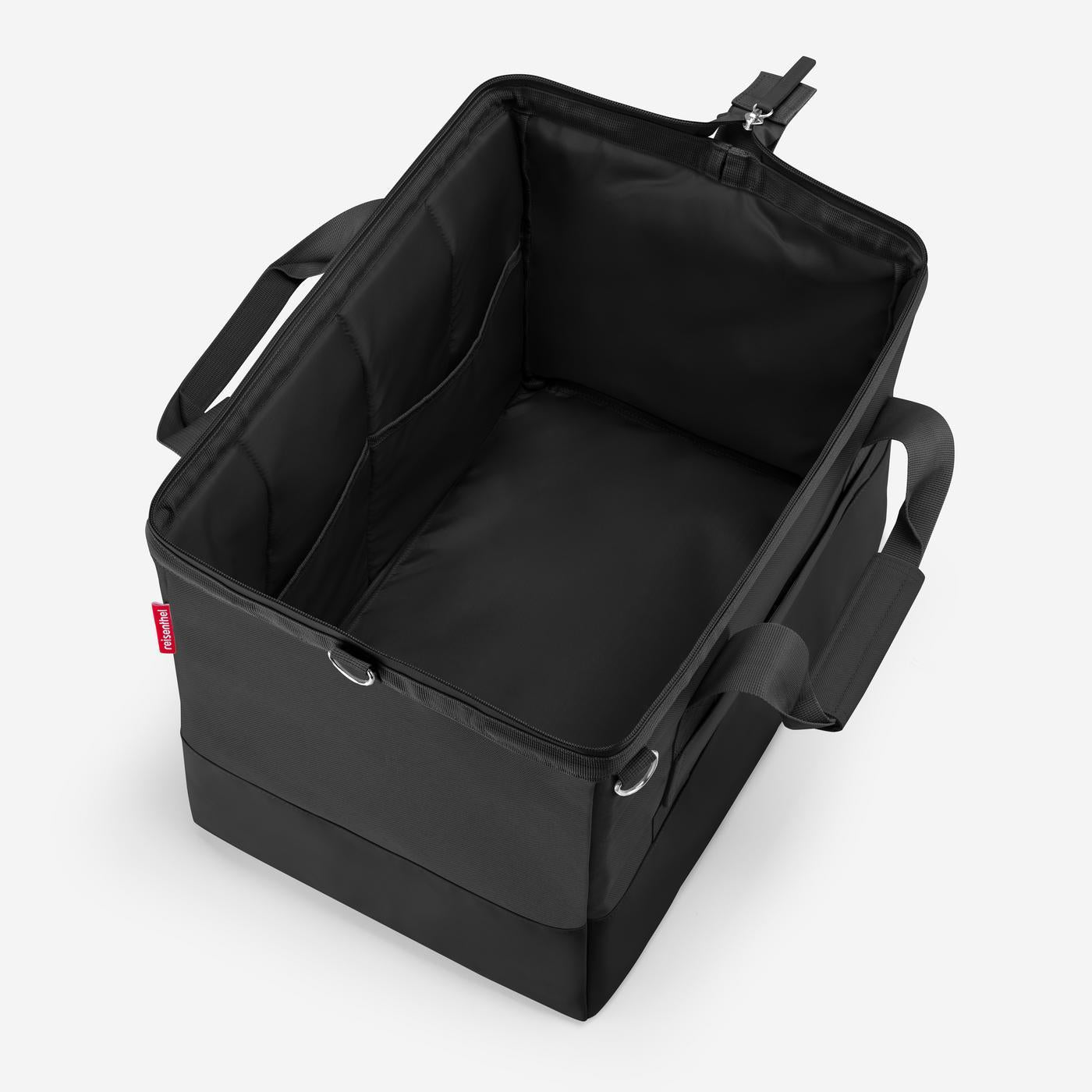 Reisenthel Sporttasche Allrounder M – 23 l, aus rPET, schwarz, 45 × 33 × 30 cm