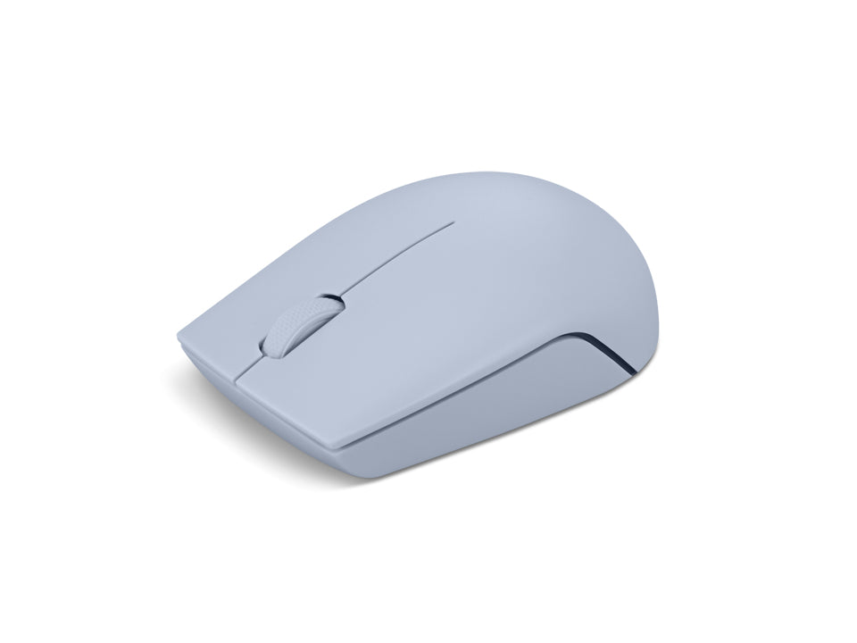 Lenovo 300 Wireless Compact – Maus – Kabellos (2,4 GHz), beidhändig, Blau