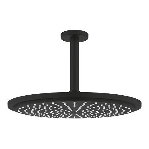 GROHE Kopfbrause Cosmopolitan 310 – Ø31 cm, Metall, Deckenbrause-Set, Schwarz