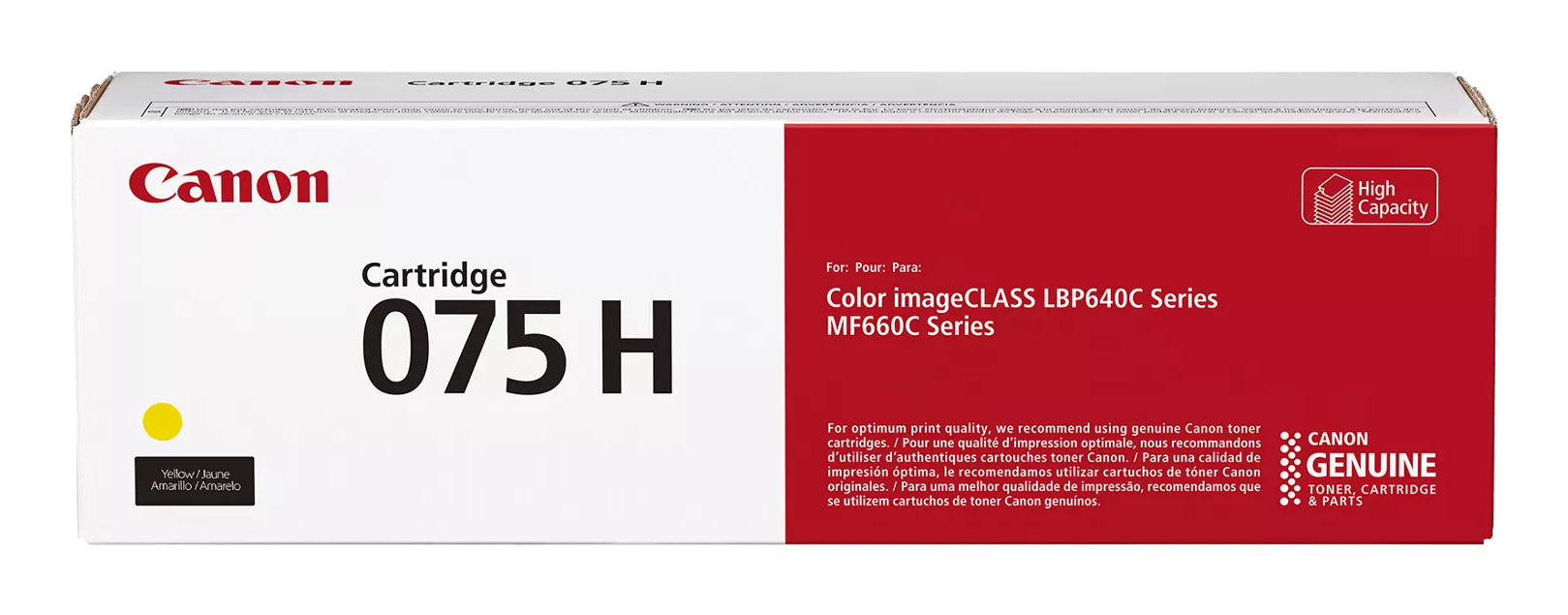 Canon Toner 075H – Gelb
