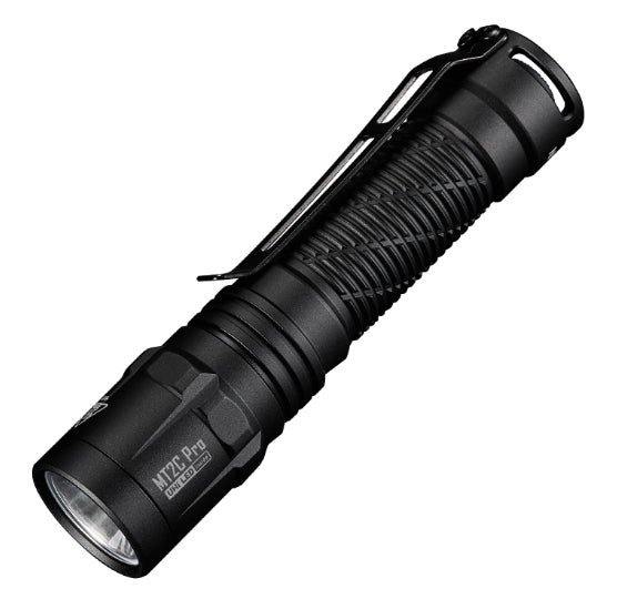Nitecore Taschenlampe MT2C PRO – 1800 lm, 520 m, IP68, USB, Akku 3600 mAh – Schwarz