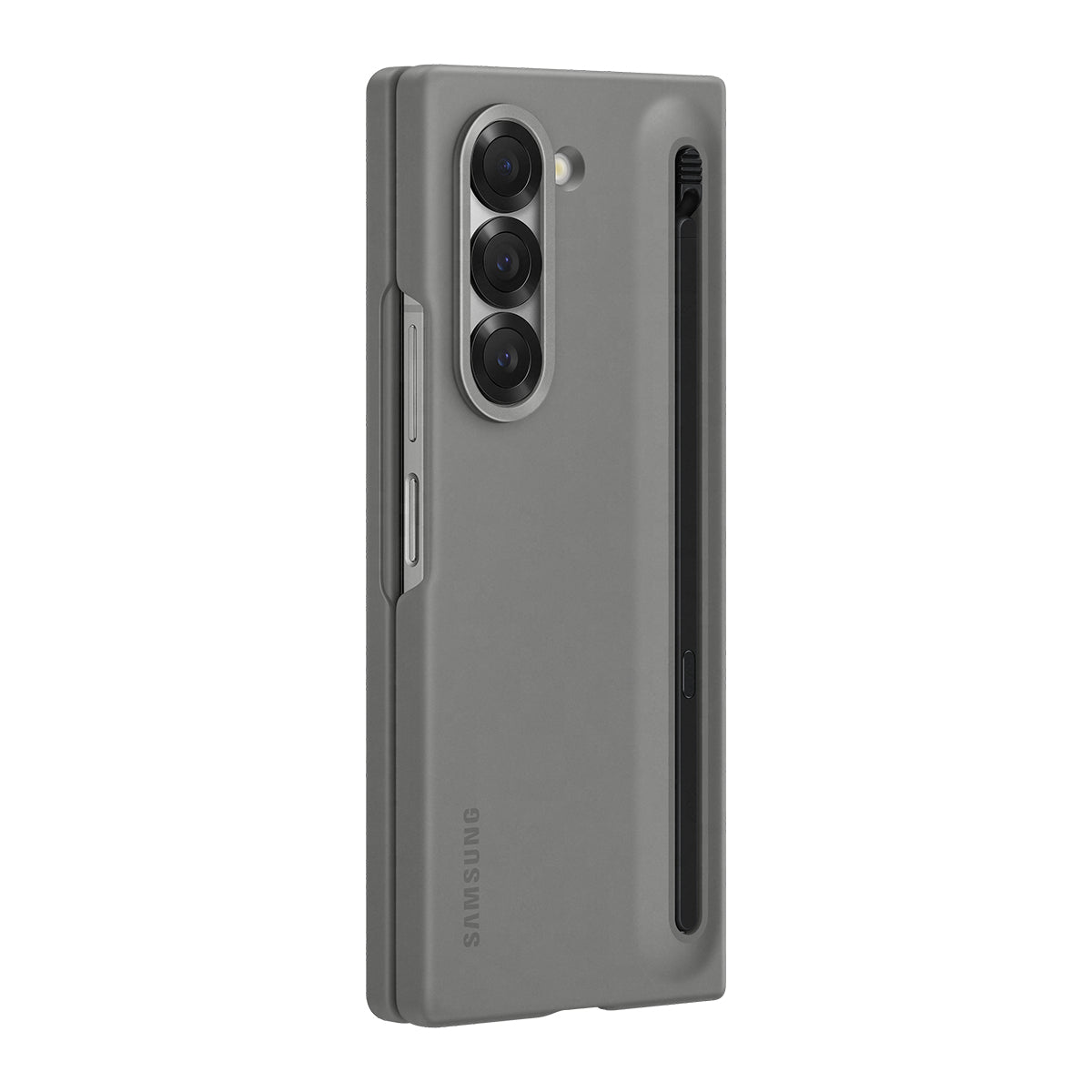 Samsung Backcover – für Samsung Galaxy Z Fold6 – grau – mit S Pen-Halter