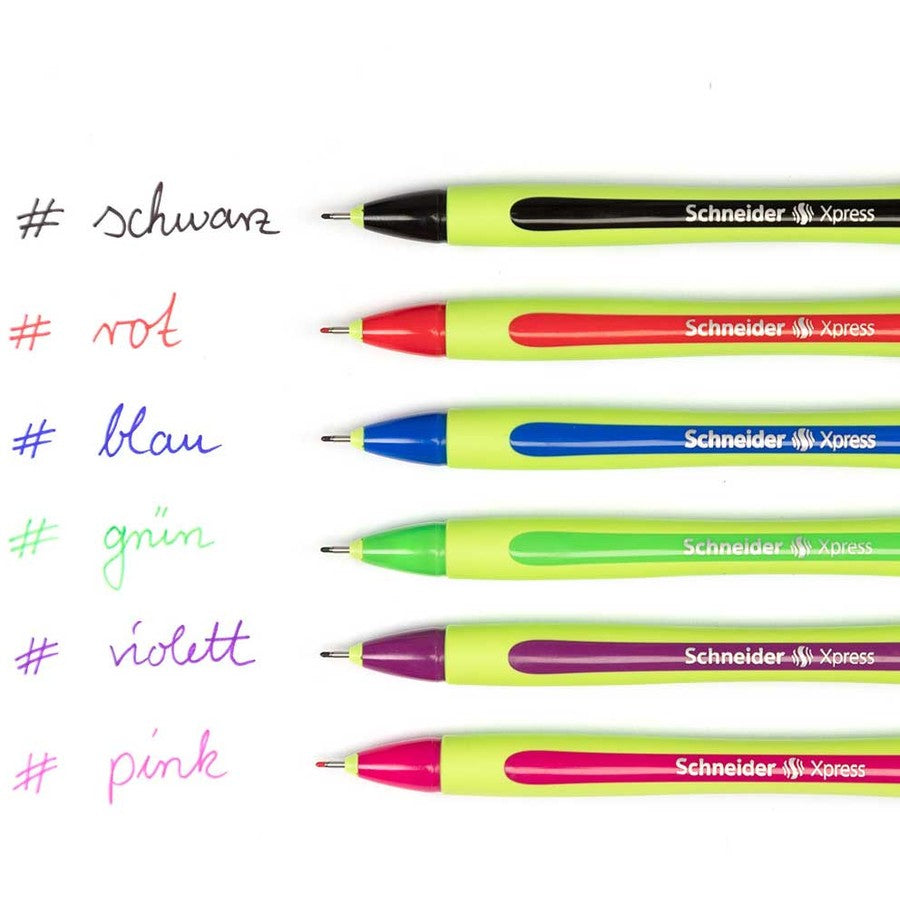 Schneider AG Schneider Xpress Fineliner 0,8 mm – blau – dokumentenecht