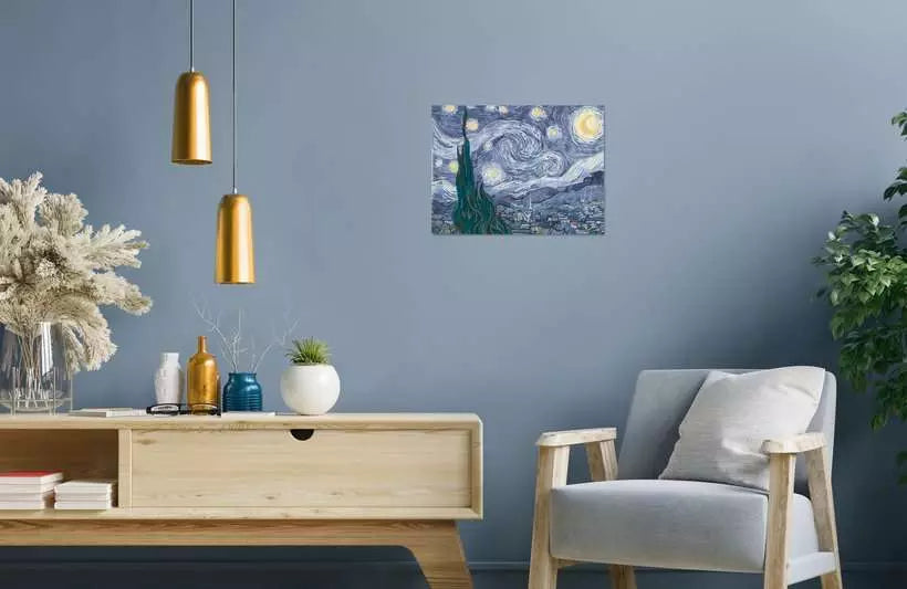 Ravensburger Malen-nach-Zahlen-Set – Van Gogh Die Sternennacht – 30 × 40 cm – 1-teilig – ab 12 Jahren