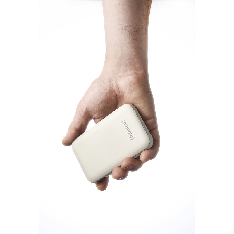 Intenso S10000 Powerbank 10'000 mAh – 20 W PD, 1× USB-C, beige