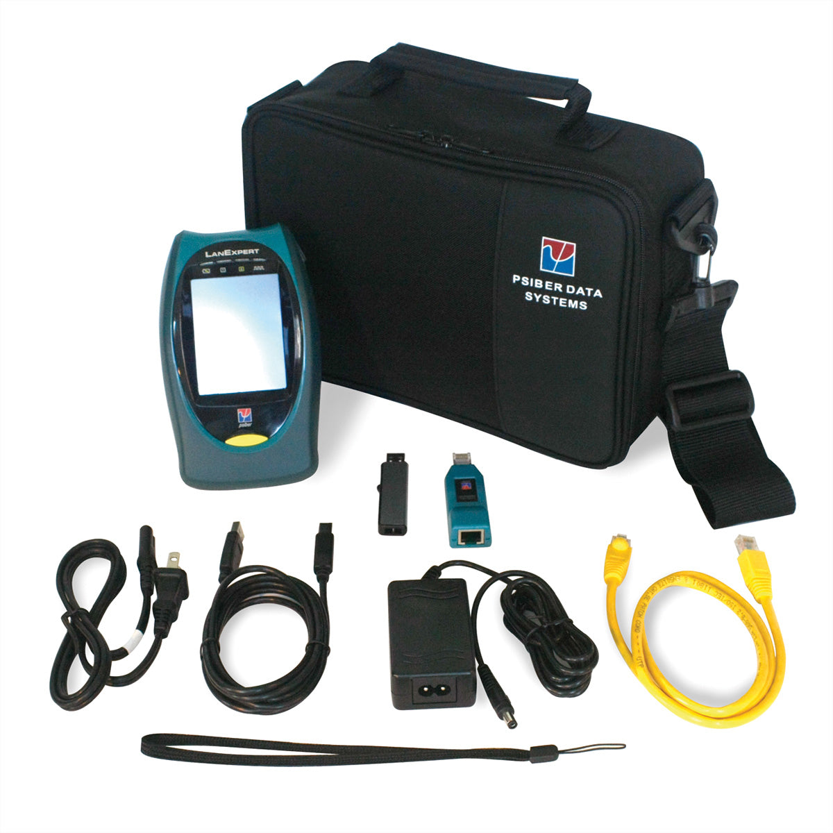 Softing IT Networks LanExpert LE80 – Netzwerk-Kabeltester – RJ45/RJ11/BNC, PoE, Touchscreen
