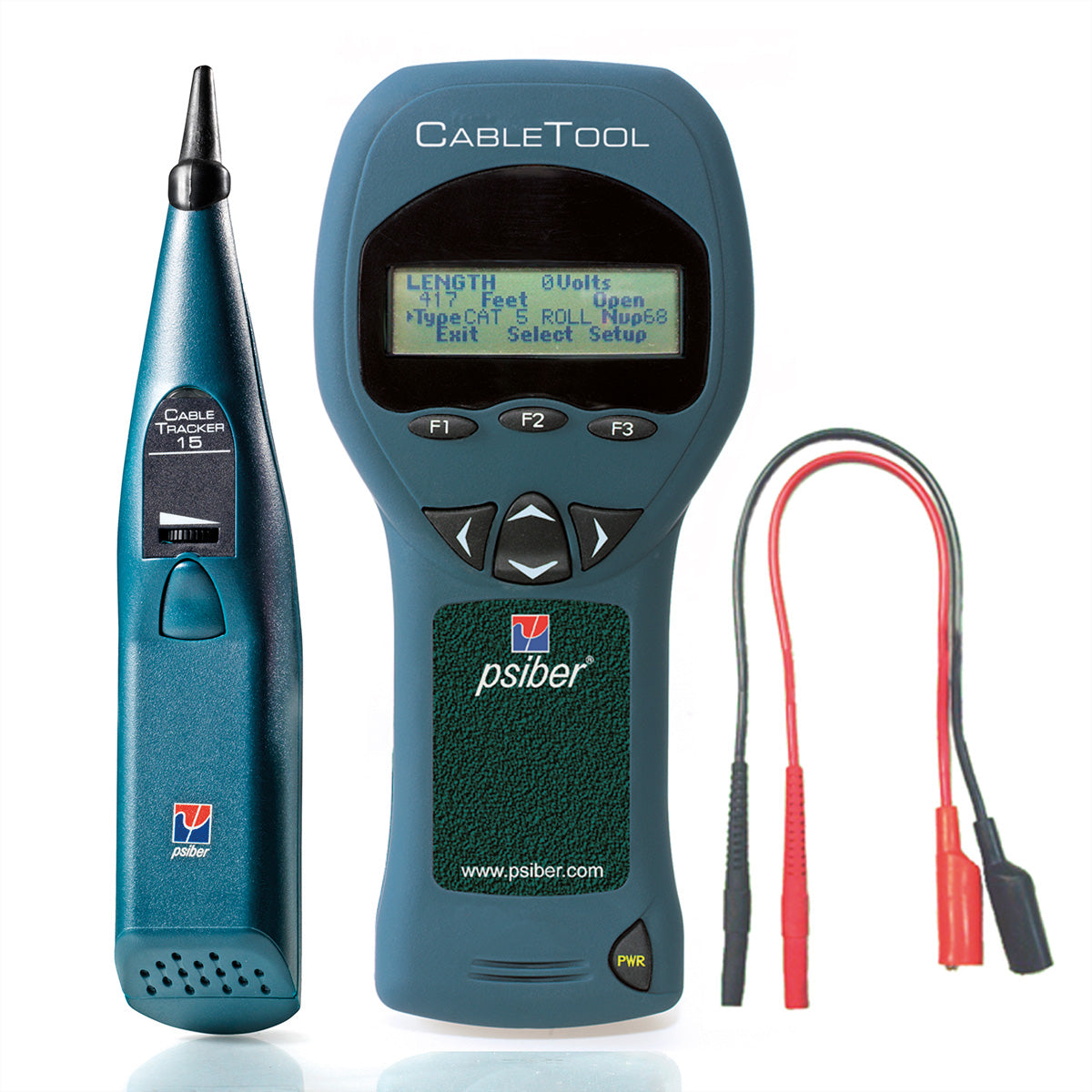 Softing IT Networks Softing CableTool CT50+CT15 – Netzwerk-Kabeltester – TDR bis 700 m, Voltmeter, inkl. Kabelverfolger