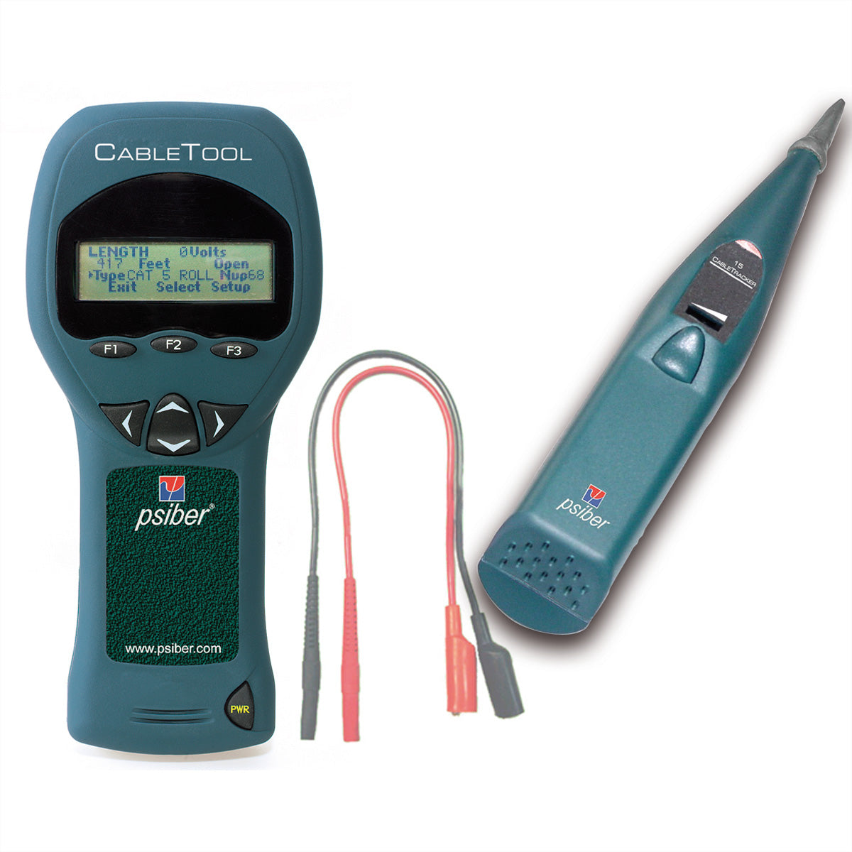 Softing IT Networks Softing CableTool CT50+CT15 – Netzwerk-Kabeltester – TDR bis 700 m, Voltmeter, inkl. Kabelverfolger