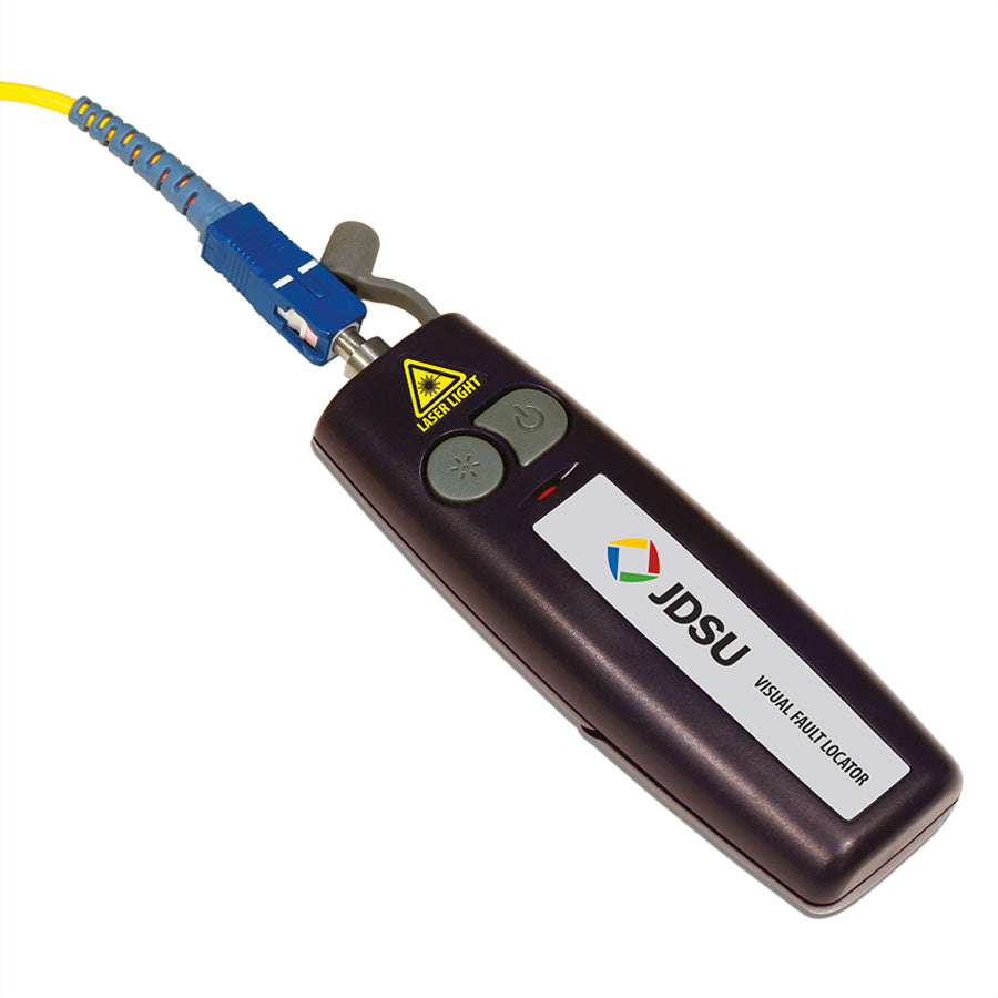 Viavi FFL-050 – Visueller Fehlerfinder – 650 nm, 1 mW, bis 7 km (SM)/5 km (MM), für ST/SC/FC (Adapter für LC opt)