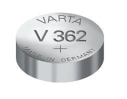 VARTA Knopfzelle V362, Silberoxid, 1,55 V – 1 Stk.