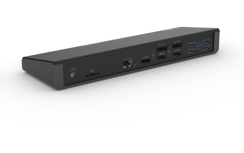 Belkin Dockingstation – USB-C, 2× DP, 3× HDMI, 5× USB-A, 2× USB-C, 85 W PD, GbE, 3,5 mm Audio
