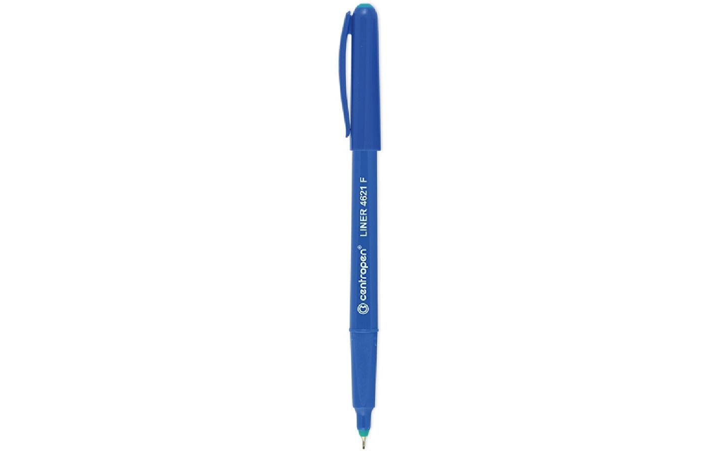 Büromaterial Centropen Fineliner – 0,3 mm, blau, 10 Stk.