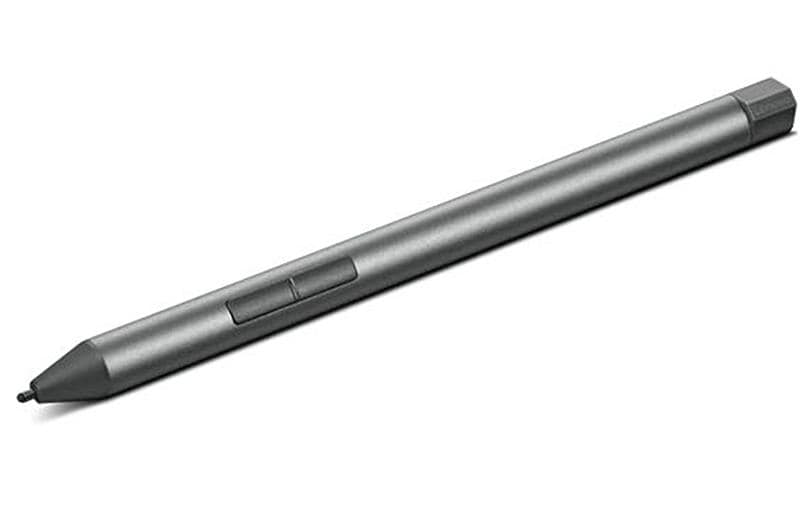 Lenovo Digital Pen 2 – für Lenovo IdeaPad Flex, Yoga und ThinkBook (Auswahl), Kunststoff, grau