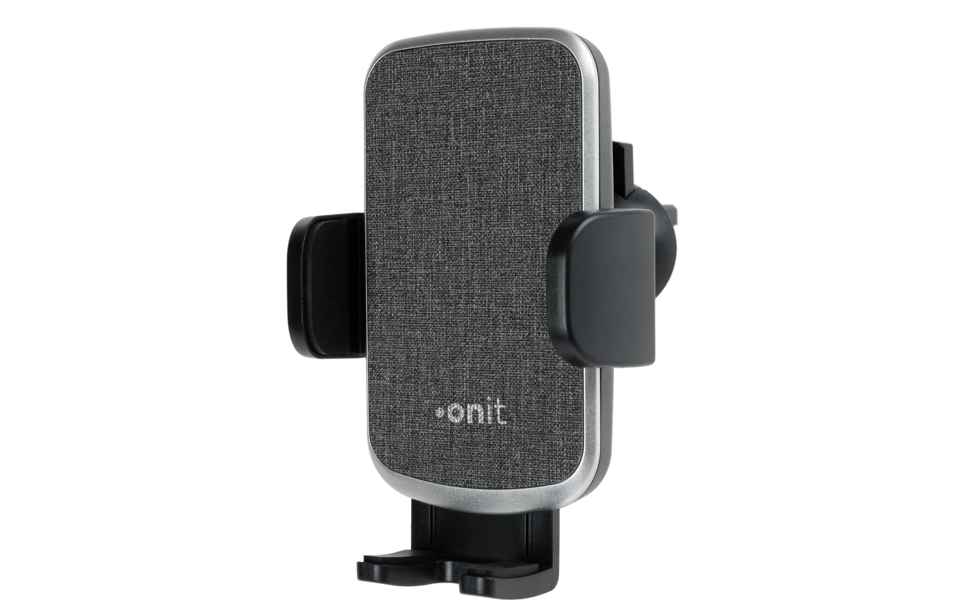 ONIT Auto-Halterung, Lüftung, drehbar, neigbar – für Geräte 55–95 mm – Schwarz, ABS