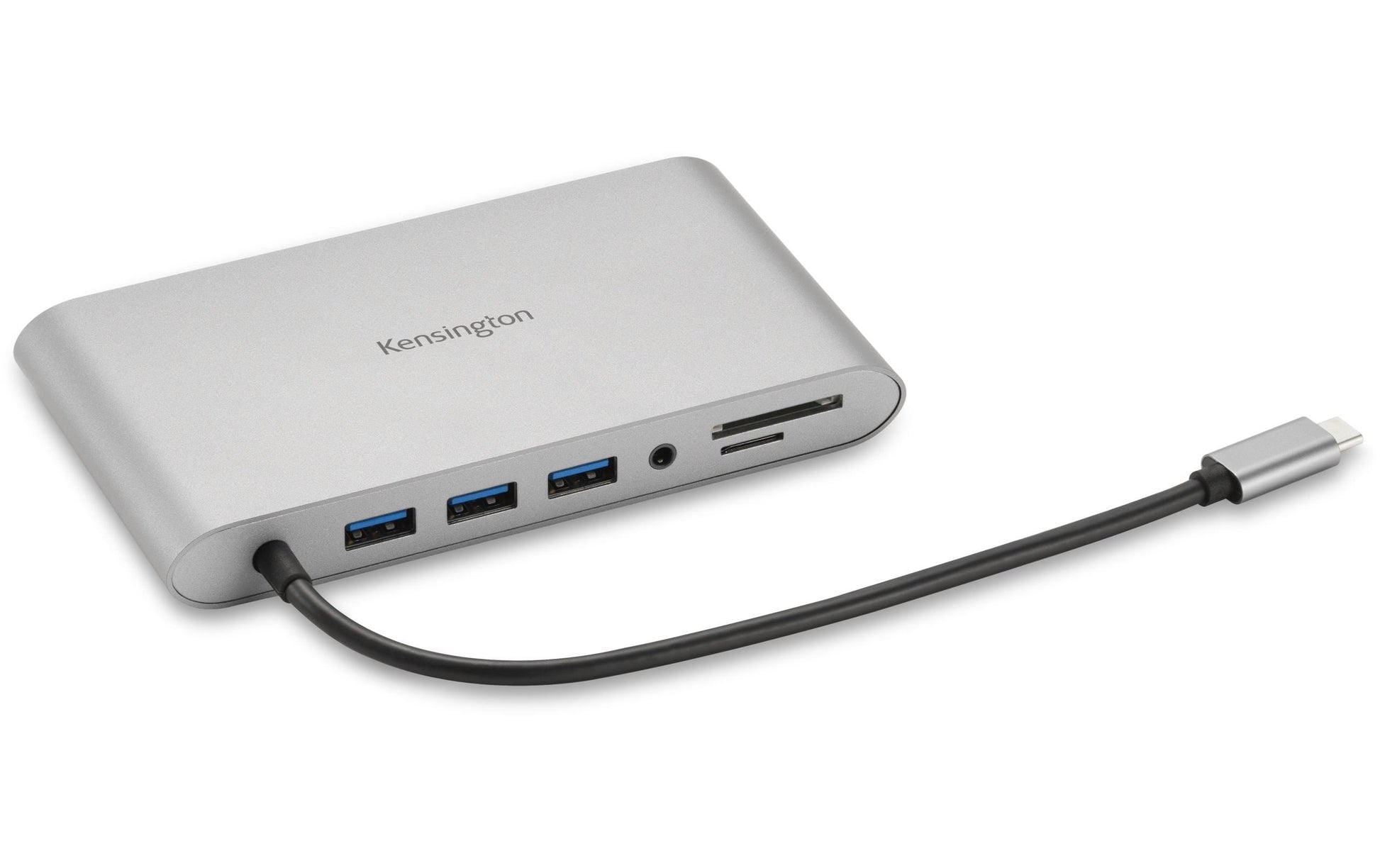 Kensington UH1440P Multiport-Adapter – USB-C, DP/HDMI/VGA, 3× USB-A, 85 W PD, GbE, für Windows/Mac/iPadOS