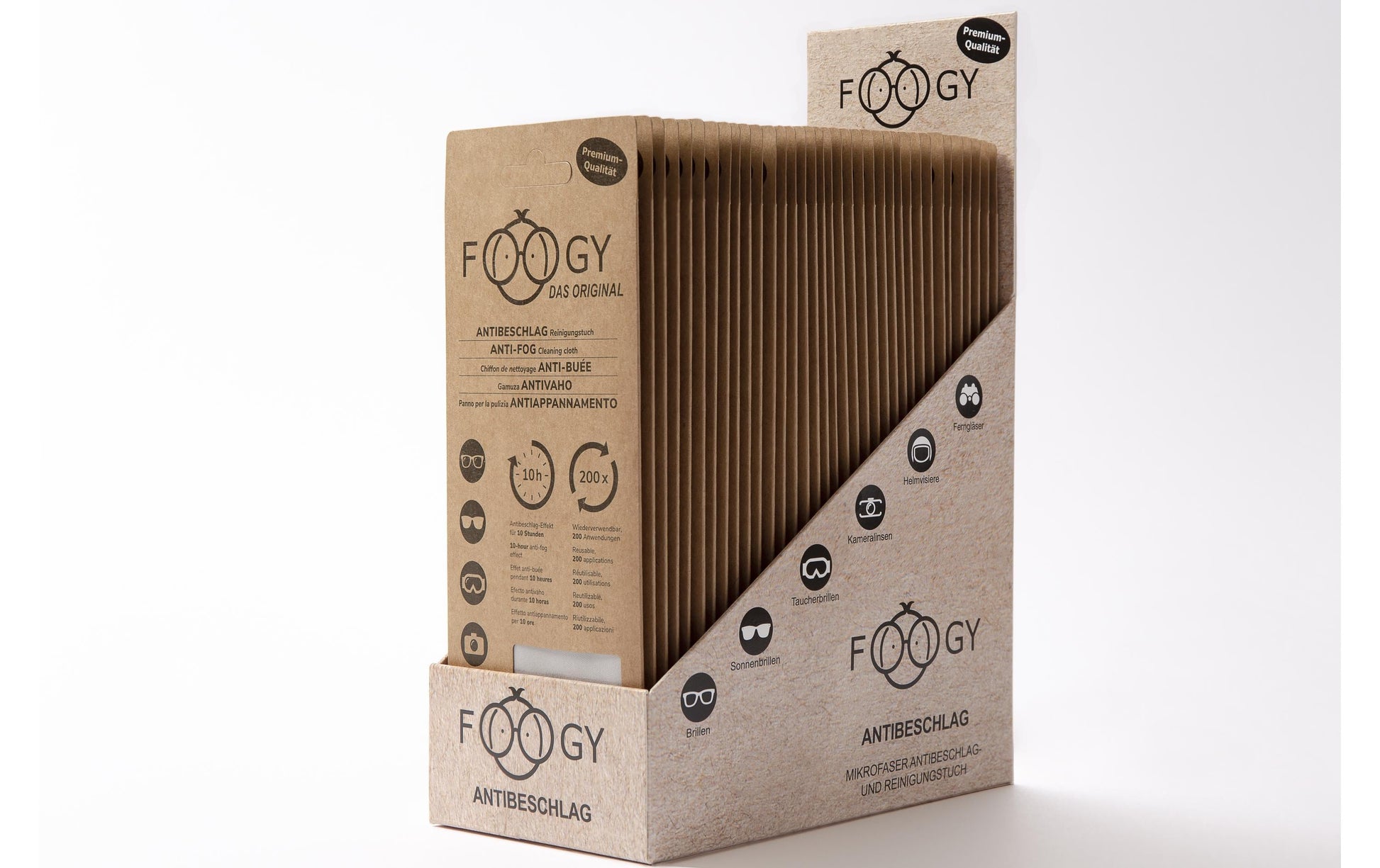 Haushaltsware foogy Mikrofasertuch – grau – 1 Stk.