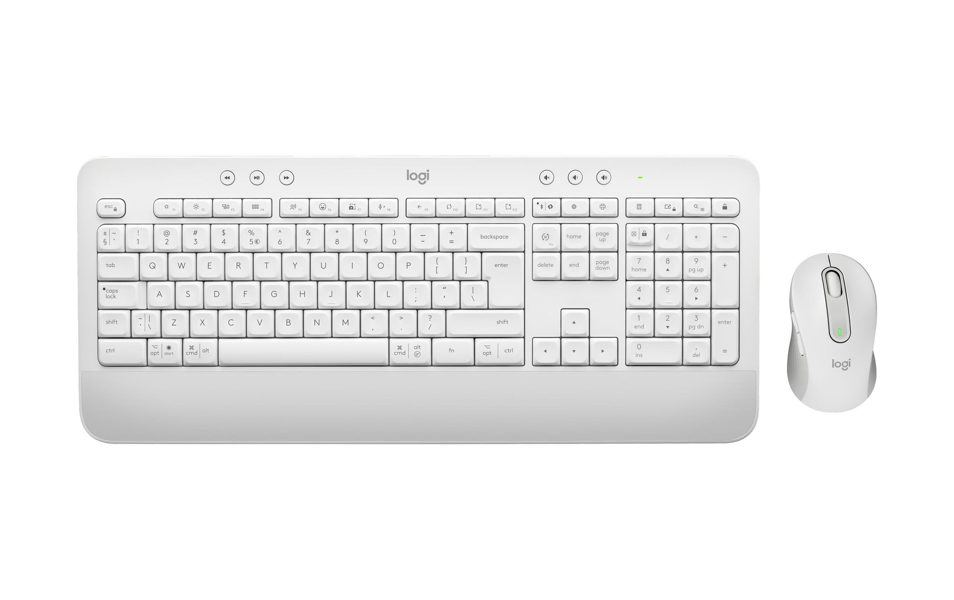 Logitech MK650 für Business – Tastatur, CH-Layout (DE-CH), Weiss