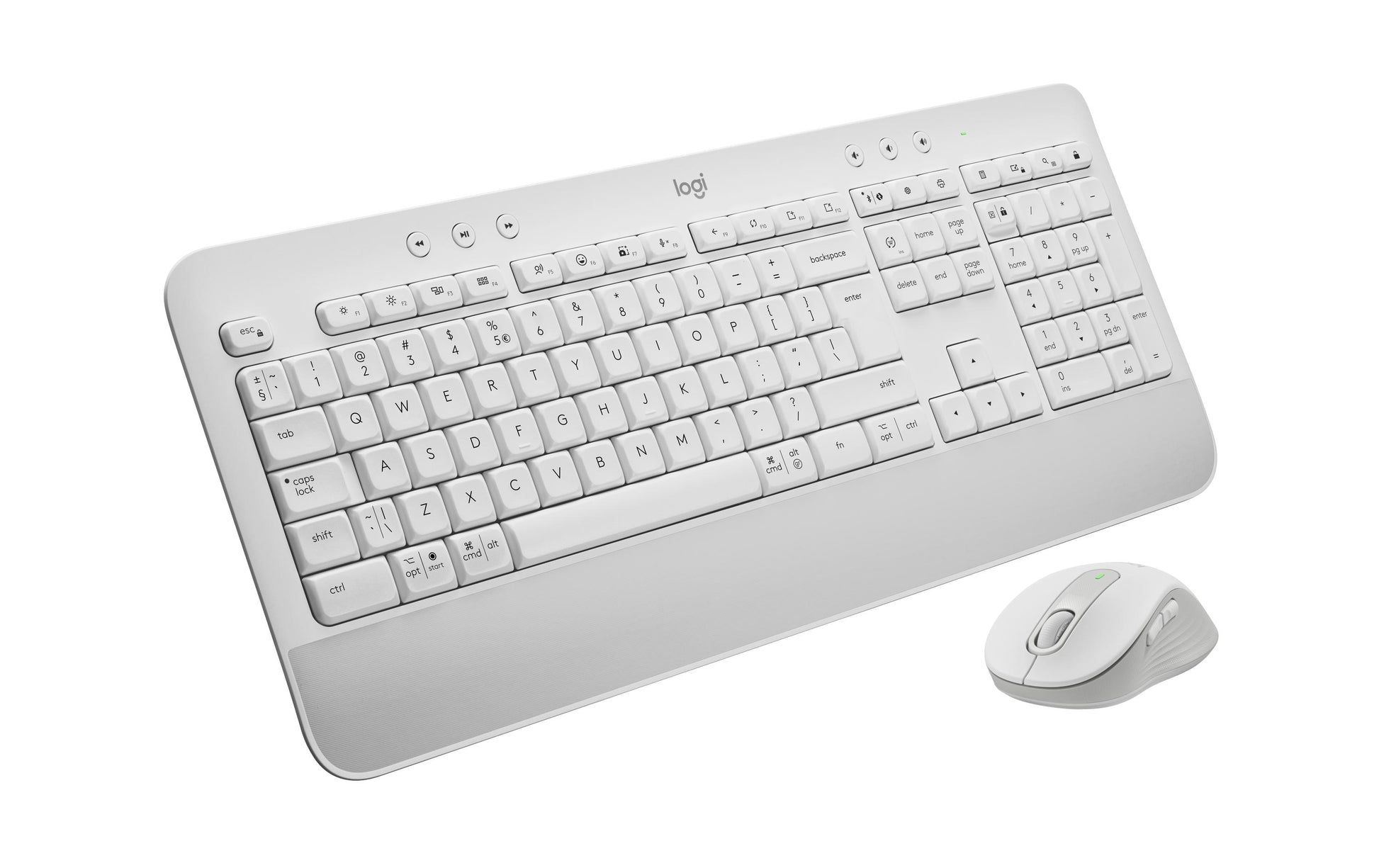 Logitech MK650 für Business – Tastatur, CH-Layout (DE-CH), Weiss