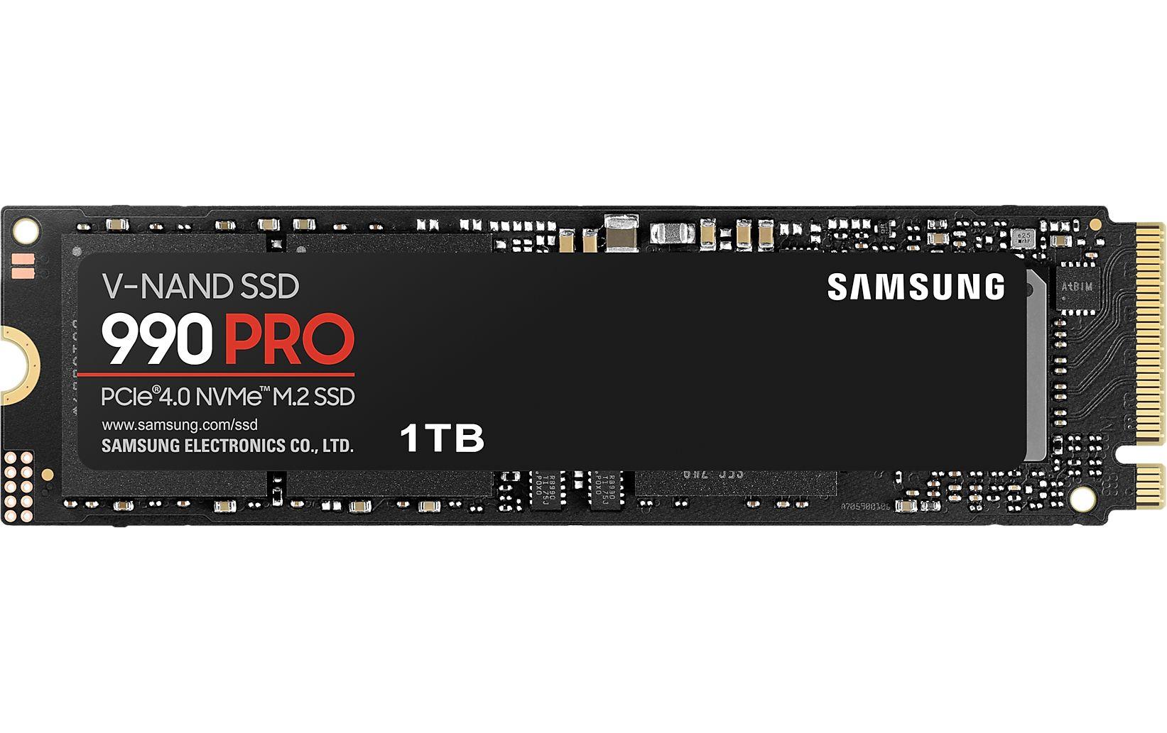 Samsung 990 PRO – 1 TB, M.2 2280 NVMe, PCIe 4.0 x4